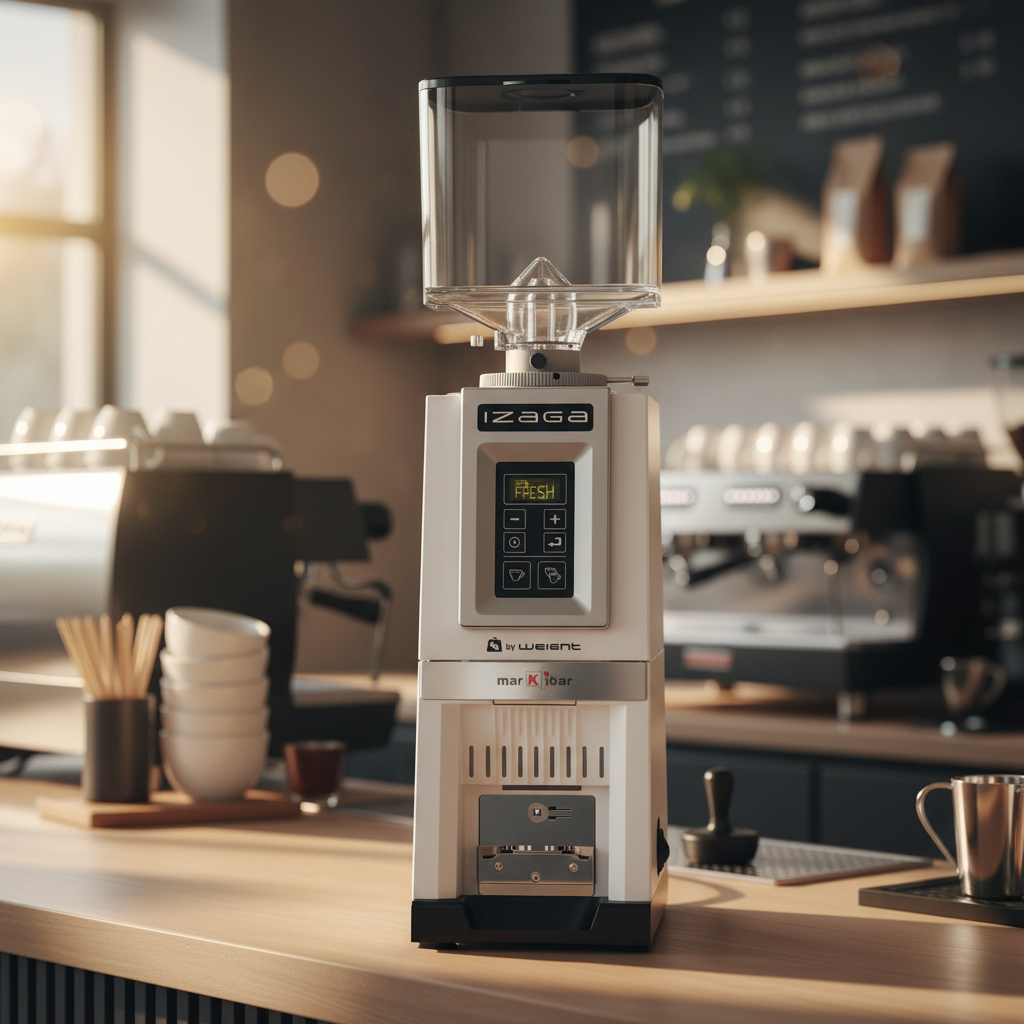 Markibar Izaga W in modern coffee shop