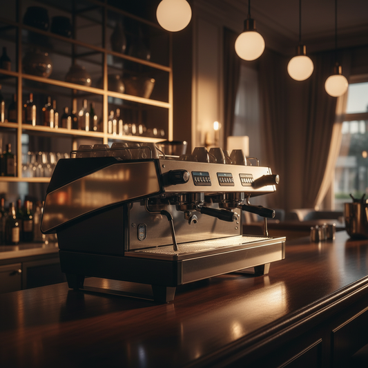 Faema President GTI in Restaurant Bar Setting