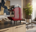 Gaggia side profile in upscale office