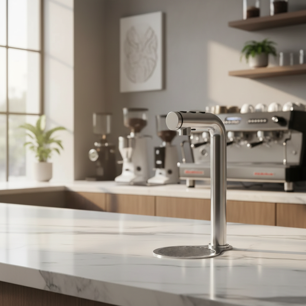 Marco dispenser in upscale café setting