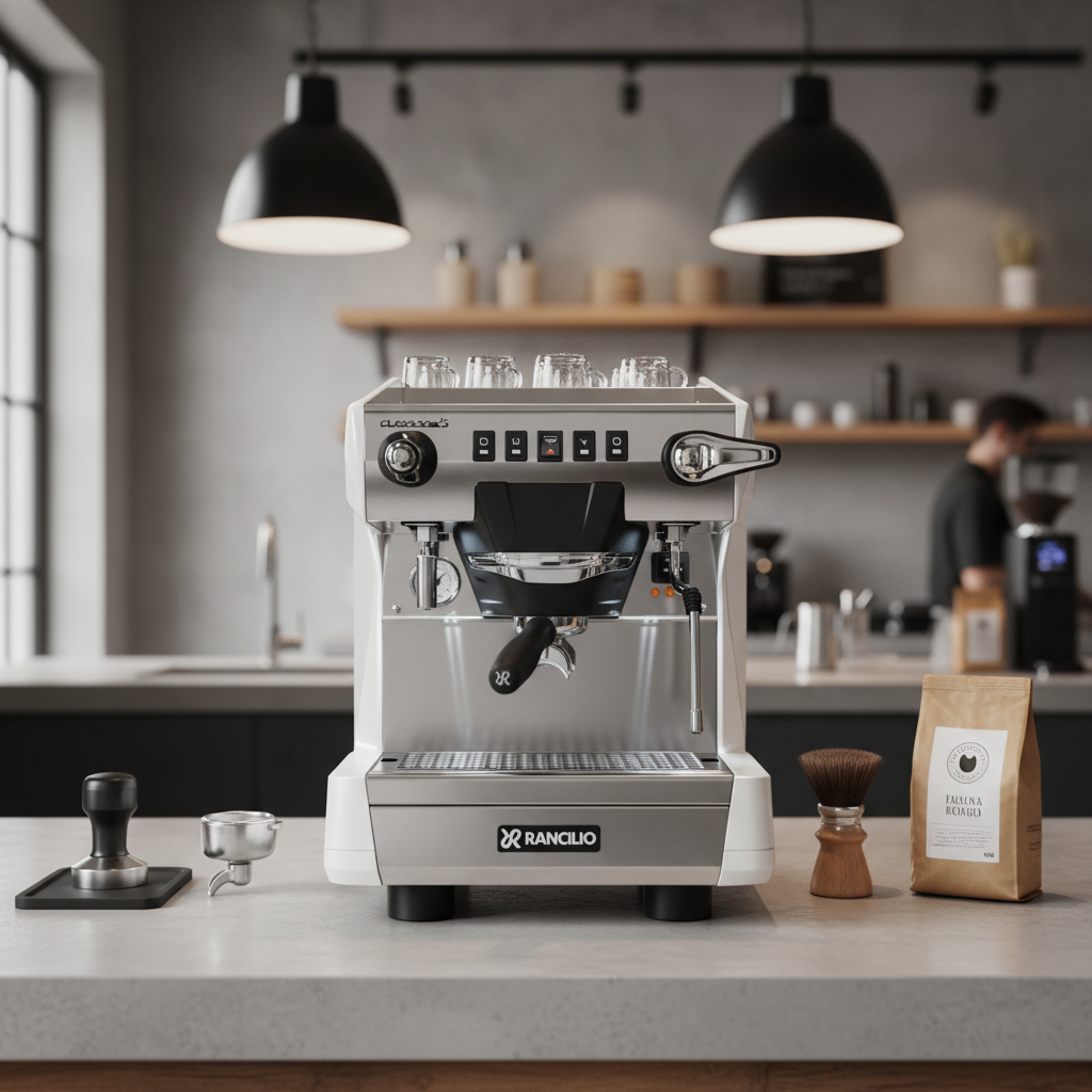 Rancilio Classe 5 S in specialty coffee shop