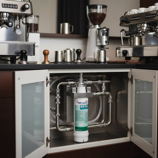 BWT system in premium barista station