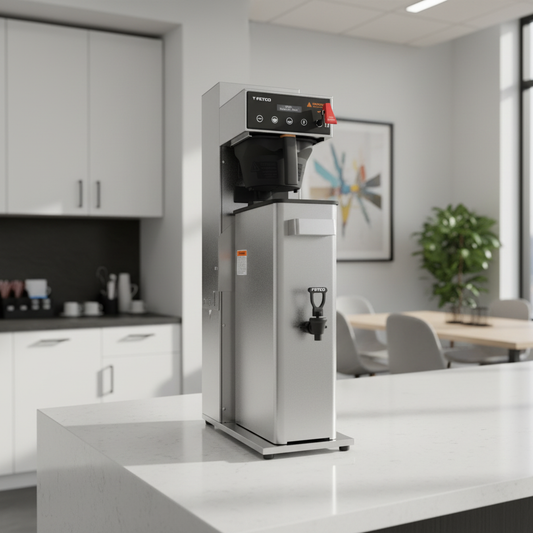 Fetco brewer in office break room