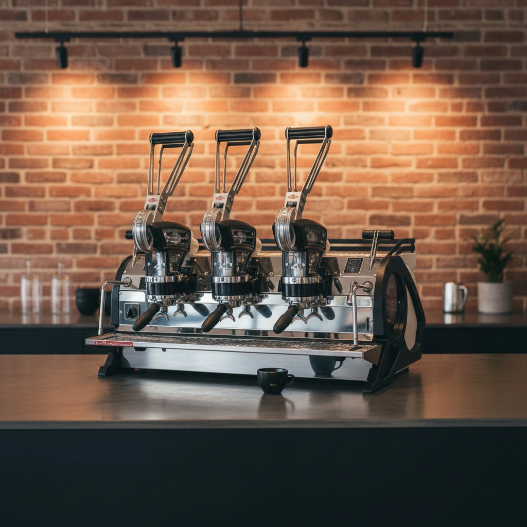 La Marzocco Leva X in modern coffee bar