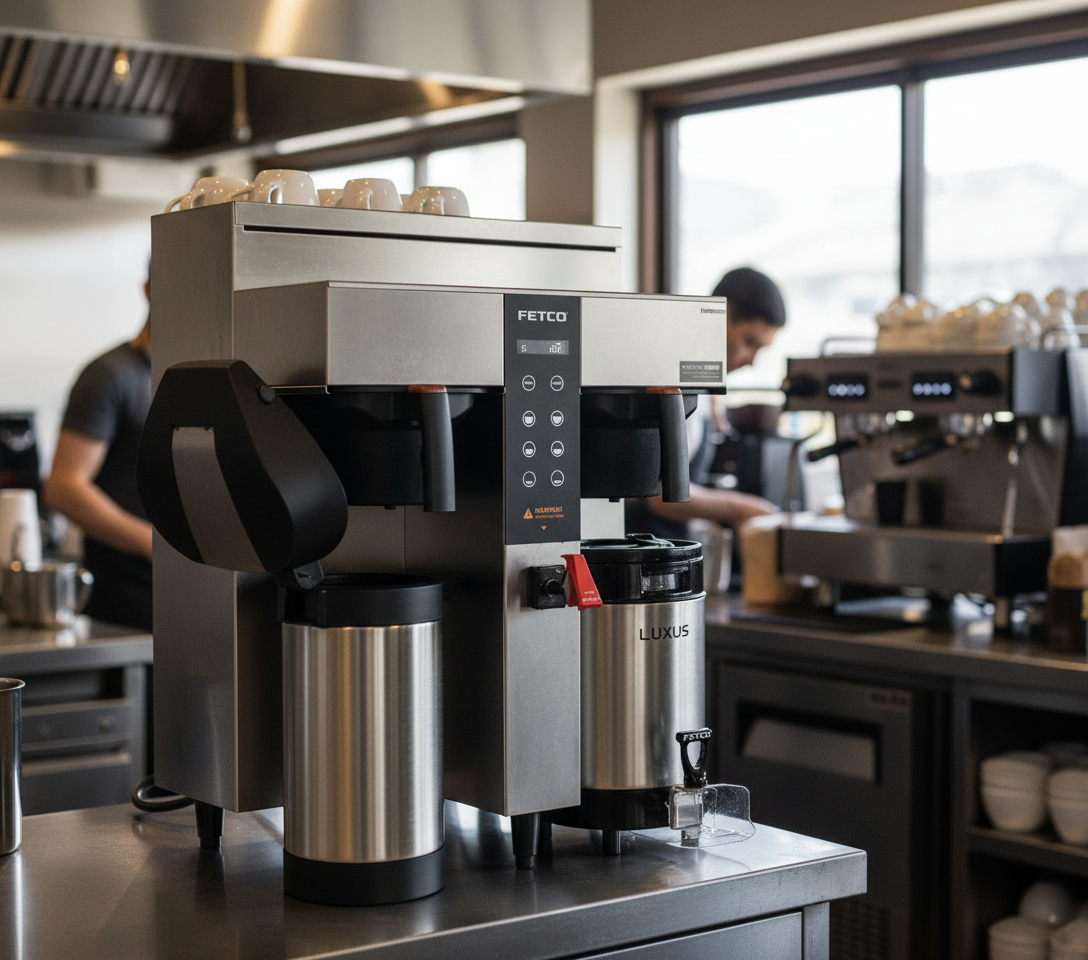 Fetco Coffee Brewer in Restaurant Setting