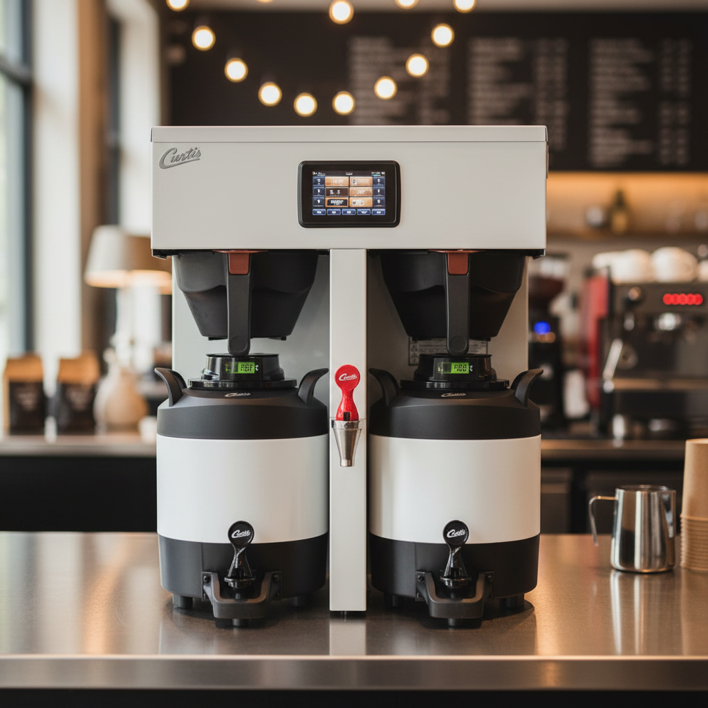 Curtis G4 Twin Brewer in Modern Café Setting