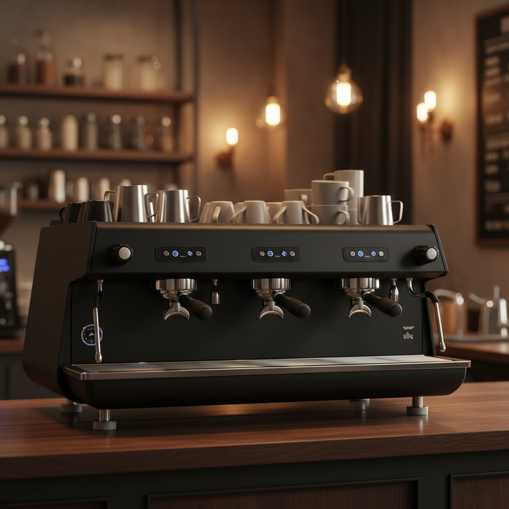 Black Eagle One in Premium Café Setting