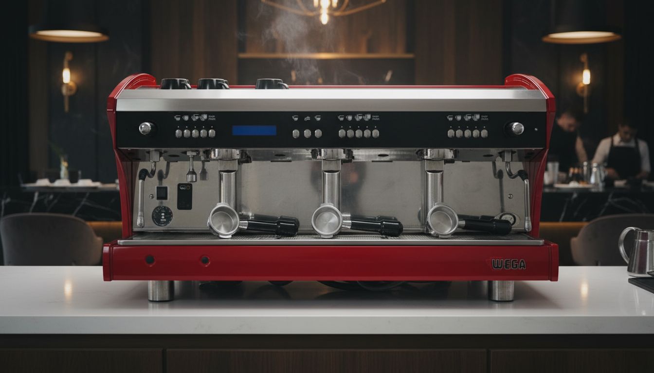 Hero shot in sophisticated café