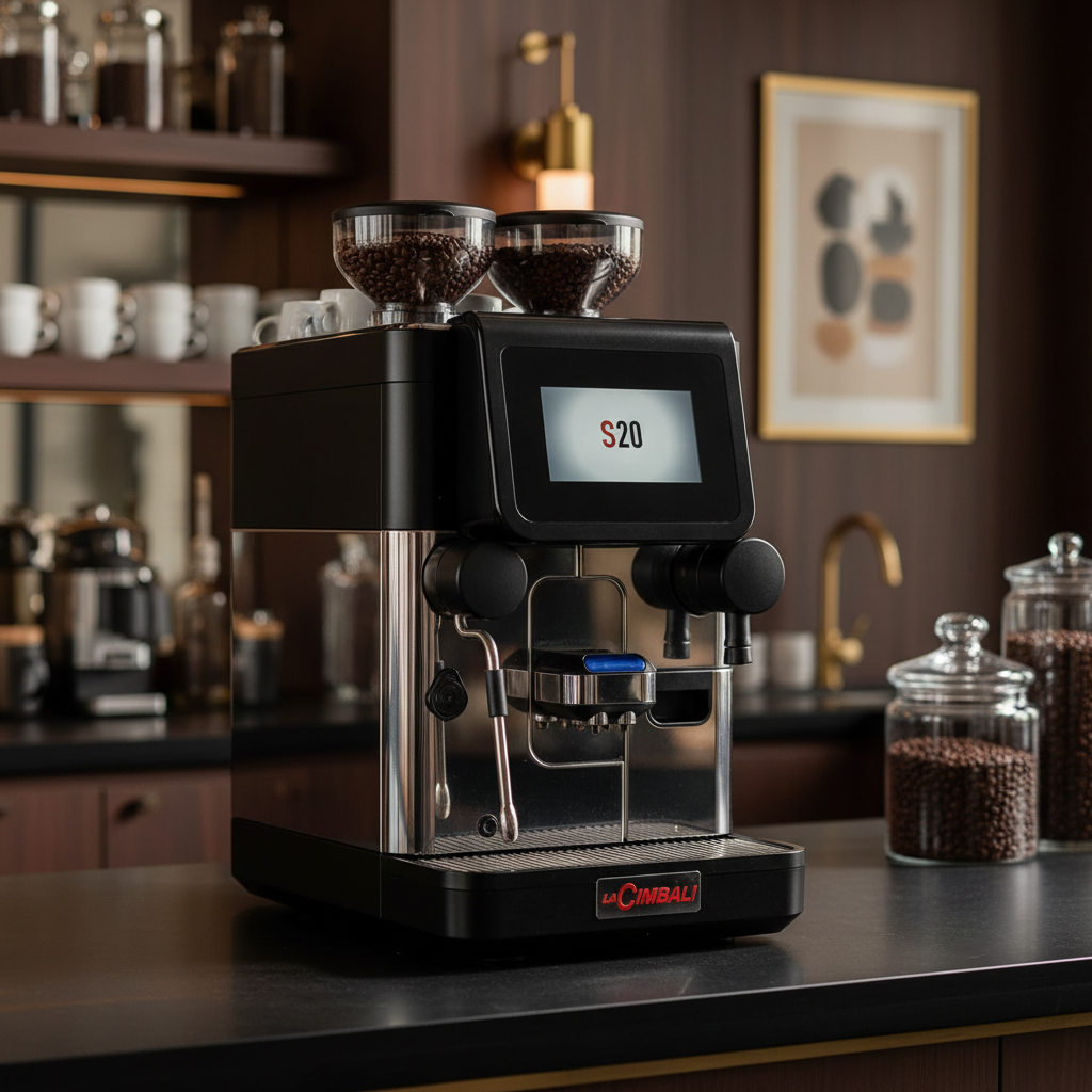 La Cimbali S20 CP10 premium angle