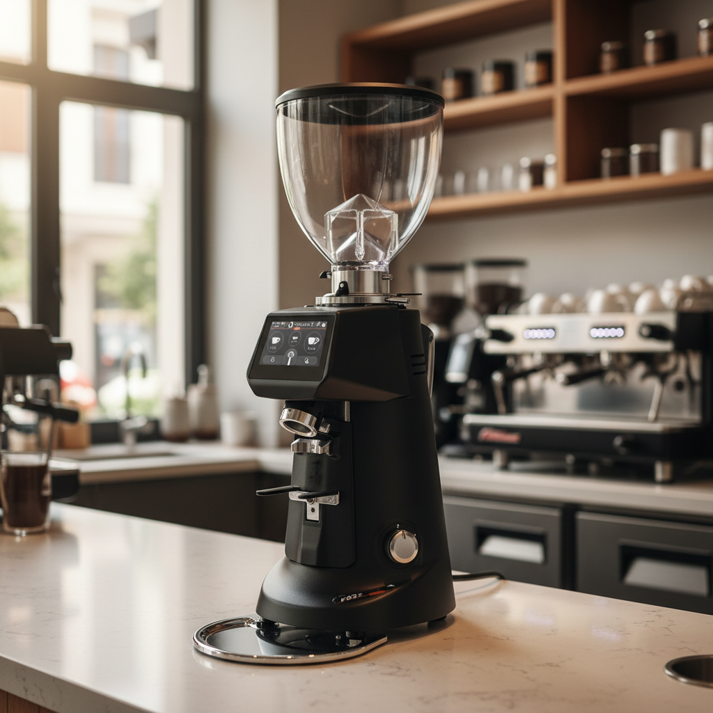 F83 E in modern café setting