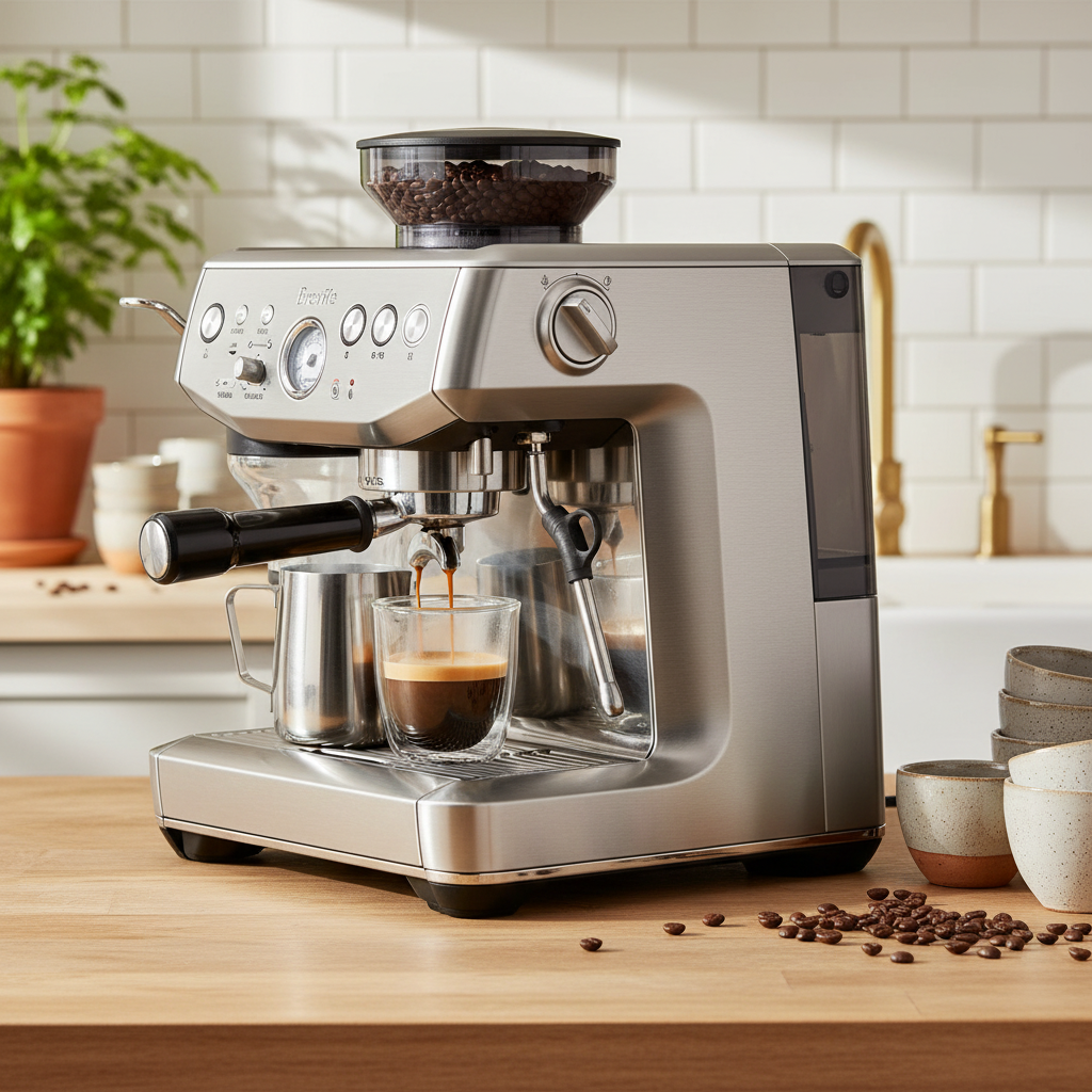 Bright kitchen with white subway tiles