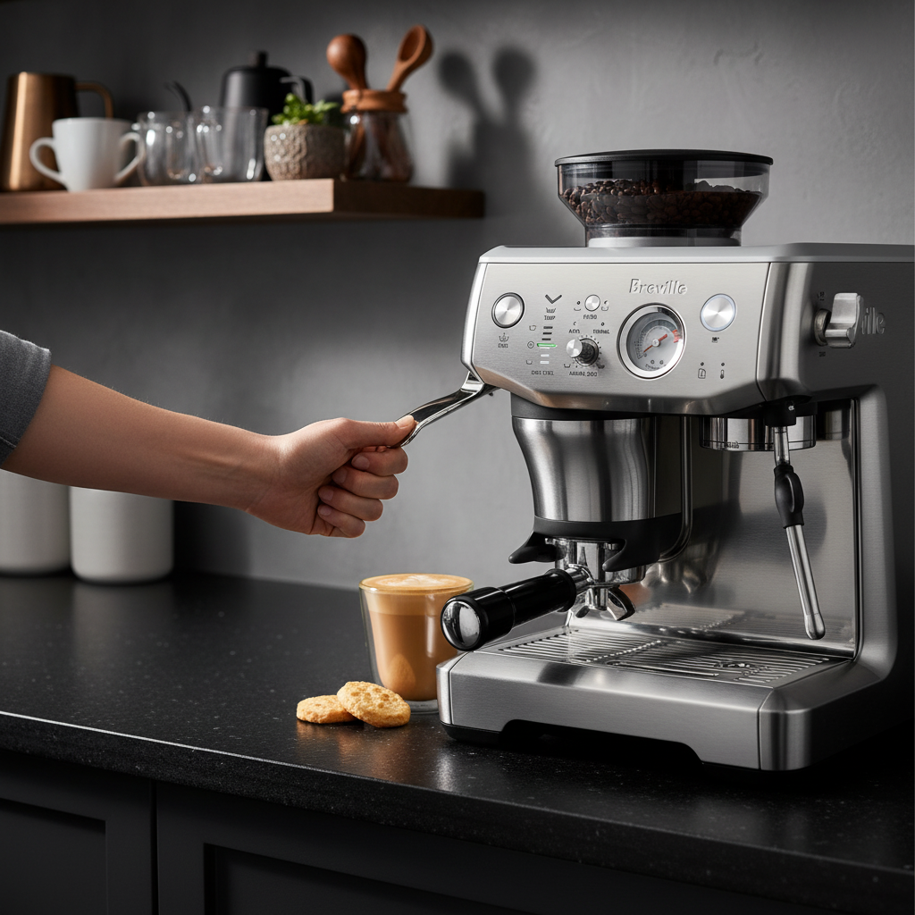 Contemporary kitchen with black granite
