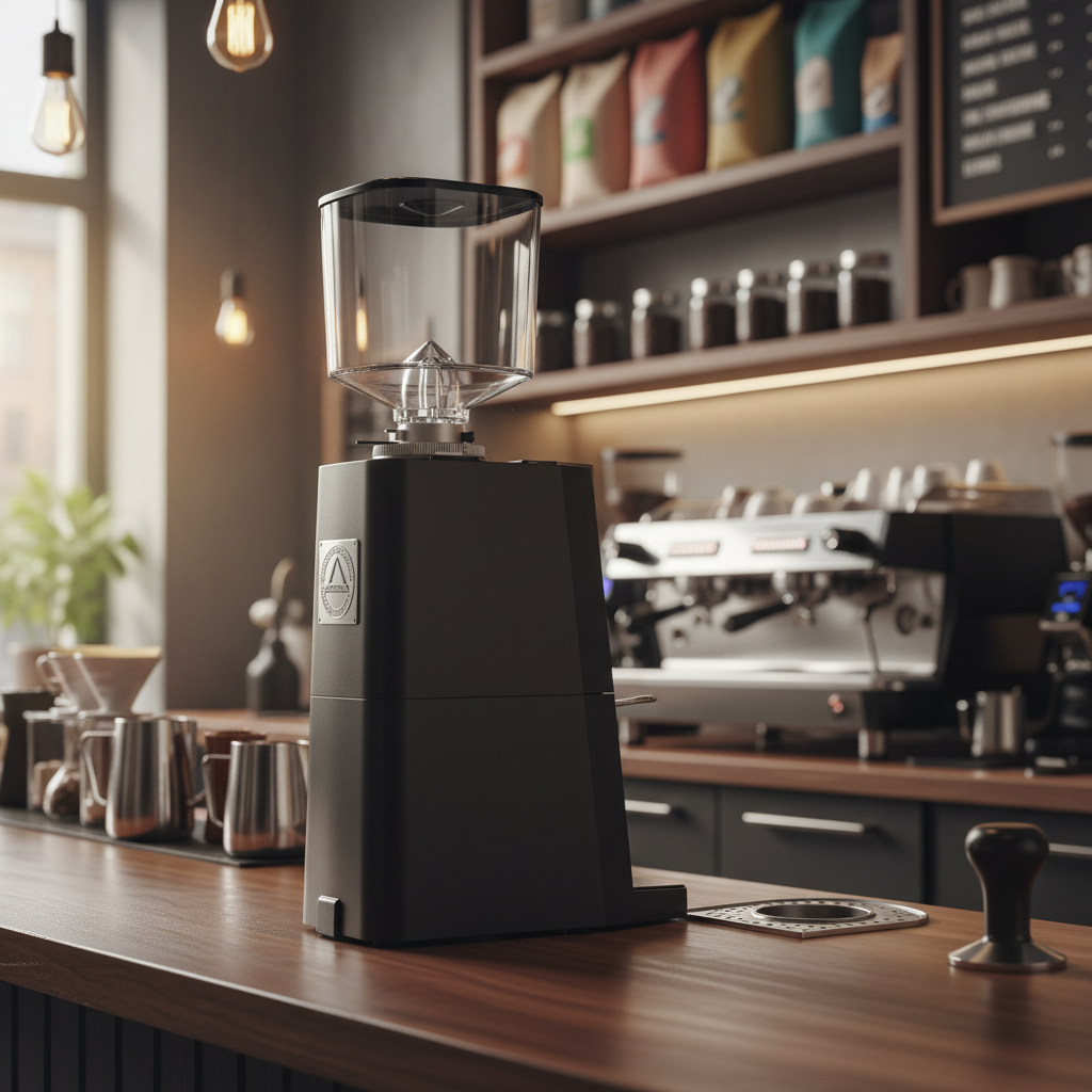 Markibar Izaga W side view in café