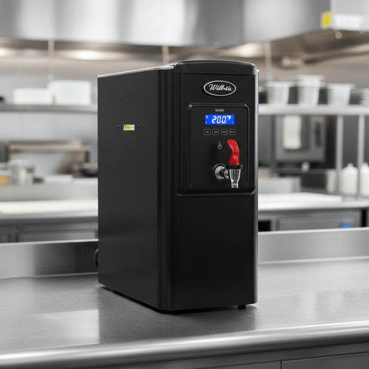 Wilbur Curtis dispenser in restaurant kitchen