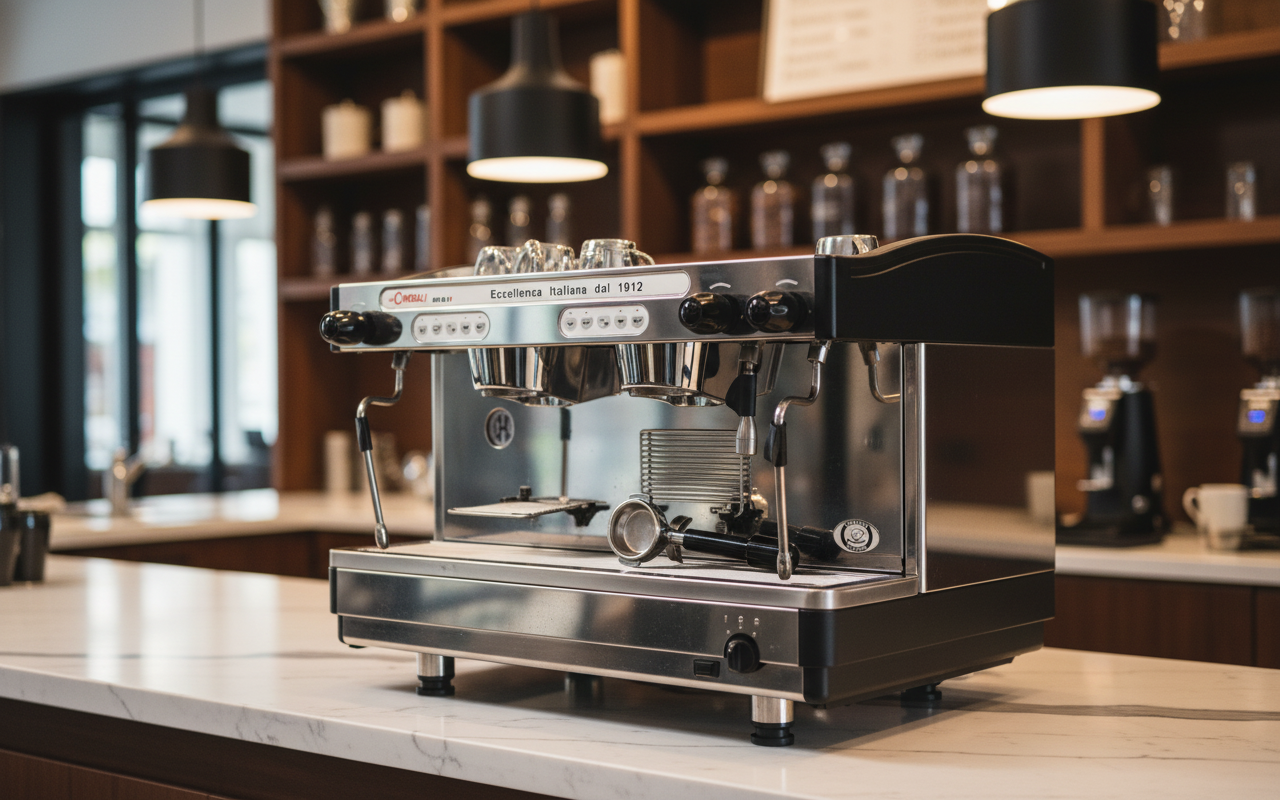 La Cimbali M27 in modern upscale café