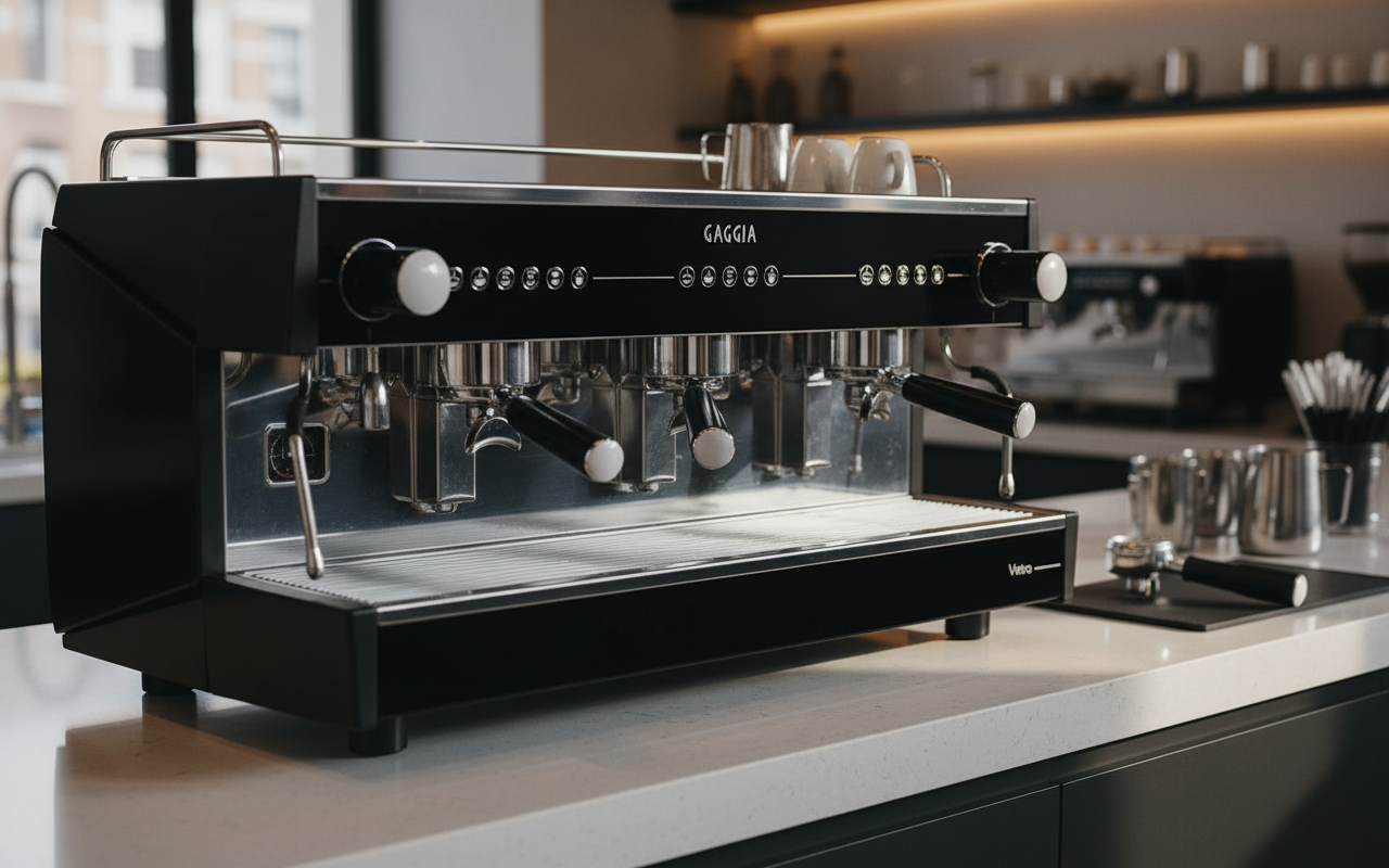 Gaggia Vetro 3 Group Commercial Espresso Machine