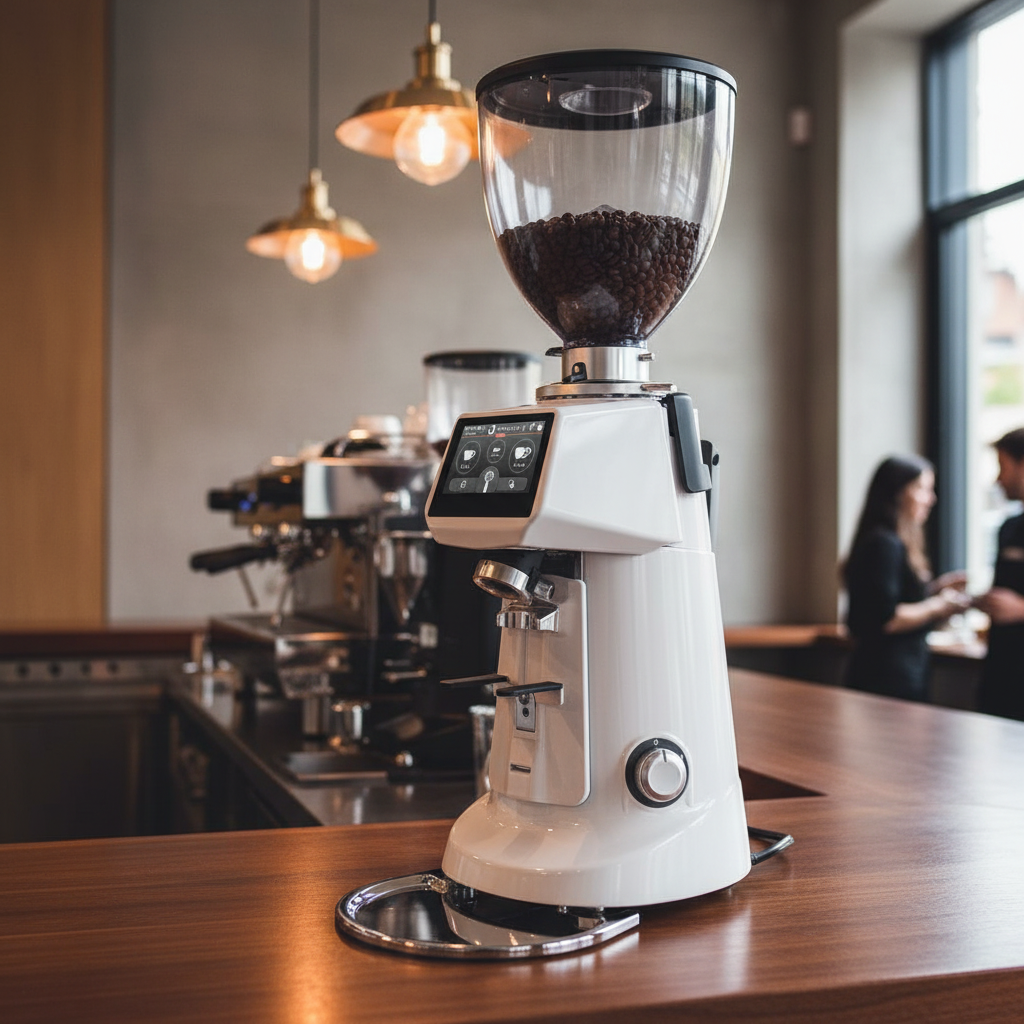 F83 E Pro Sense in Upscale Coffee Shop