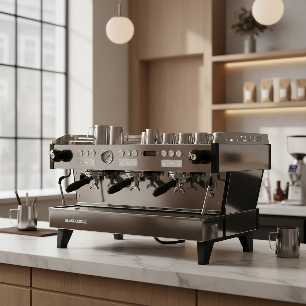 La Marzocco Linea PB X in professional café setting