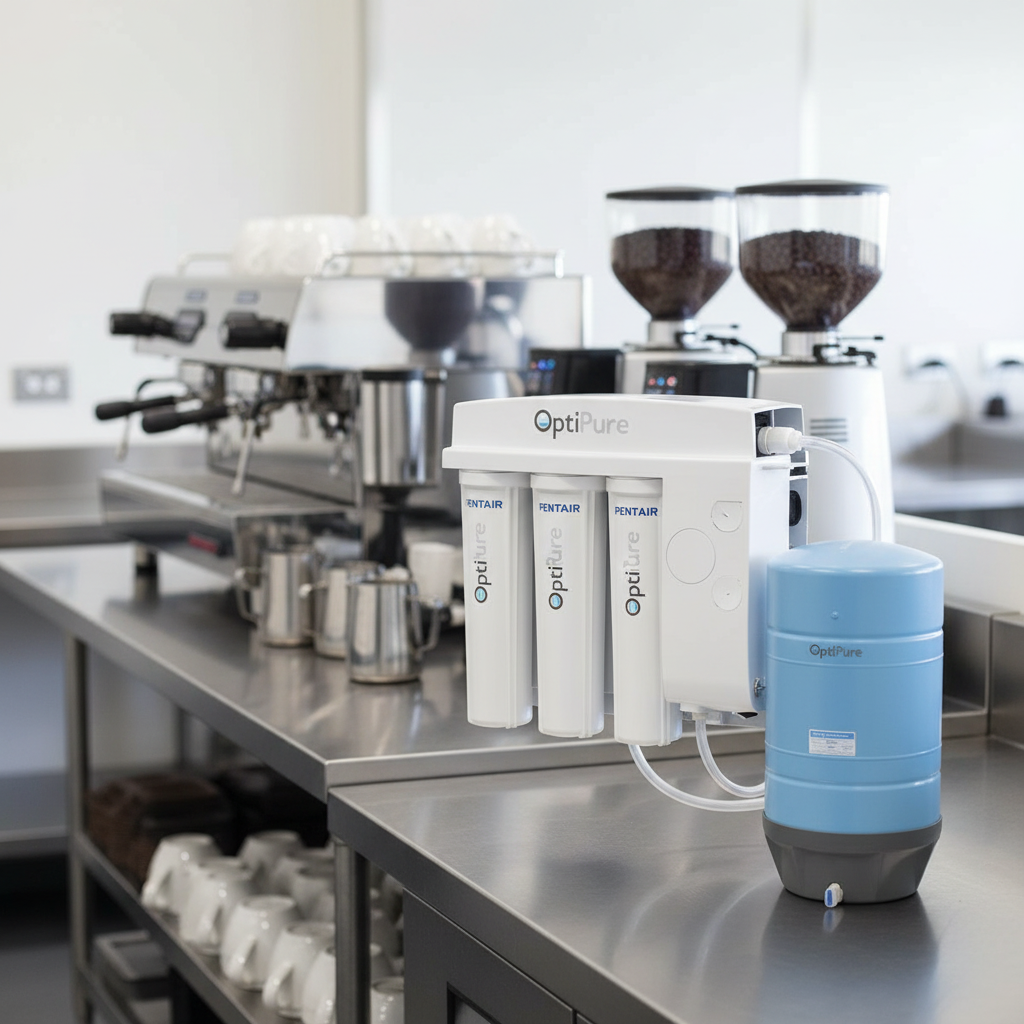 Optipure RO System in Commercial Kitchen