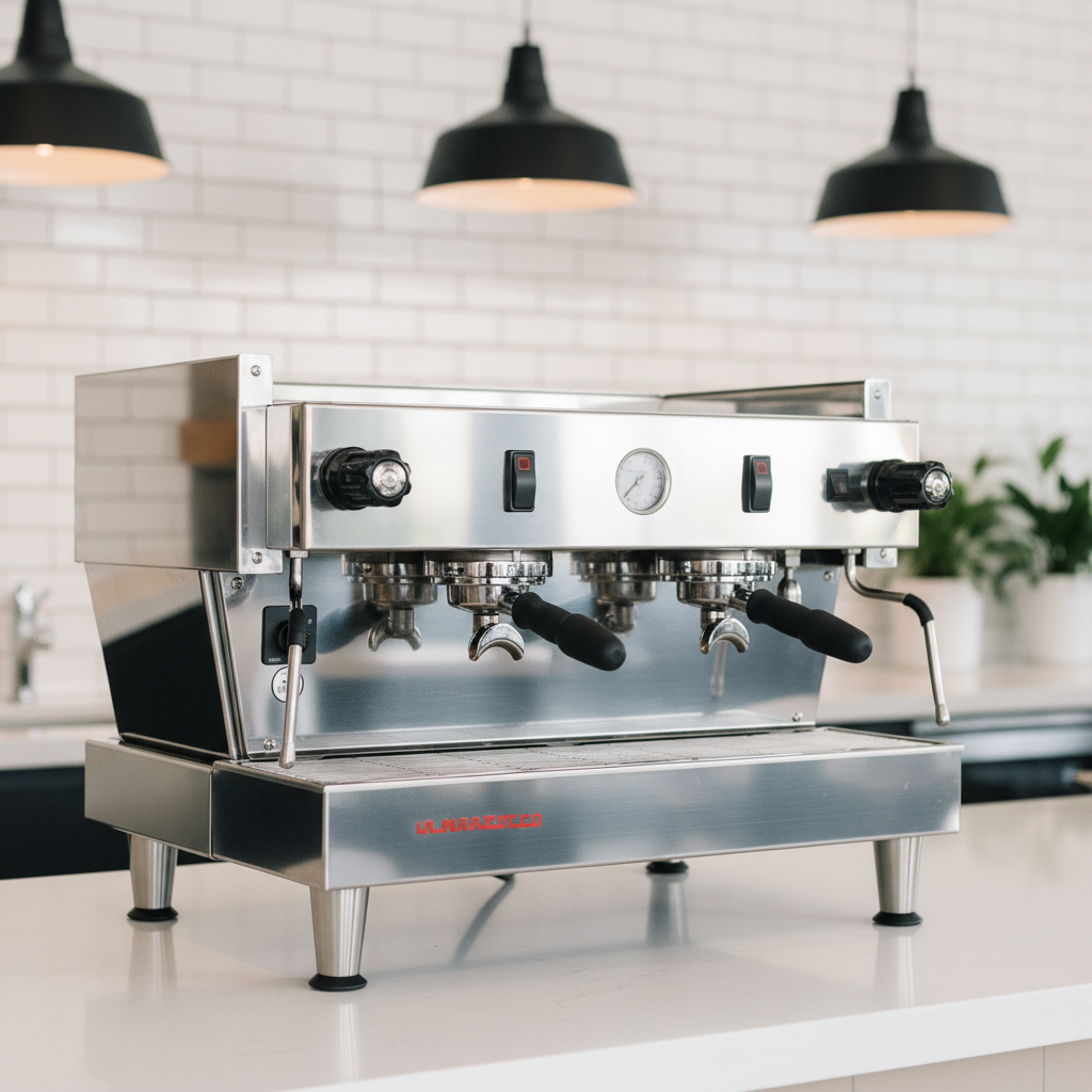 La Marzocco in modern minimalist setting