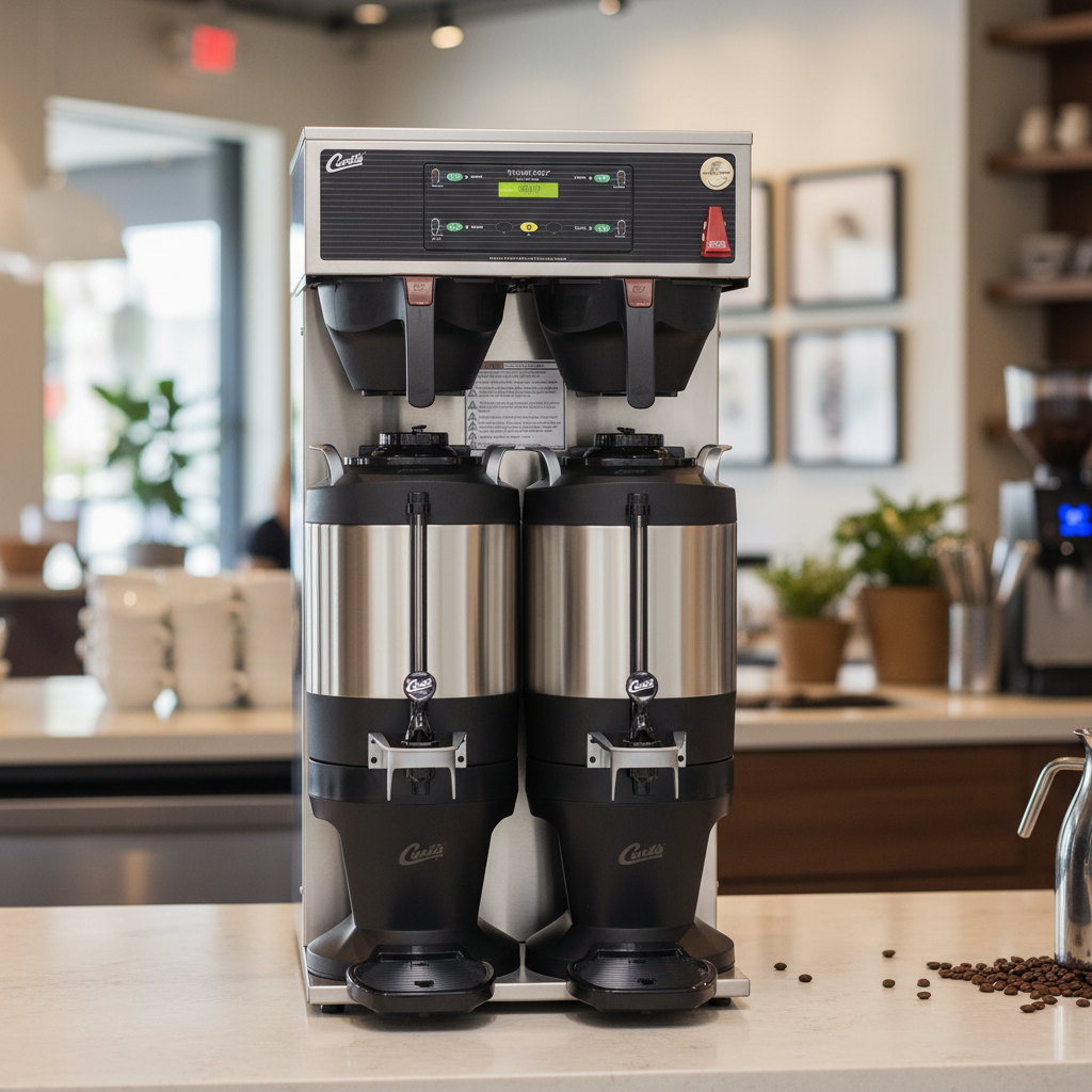 Curtis Coffee Brewer in Modern Café