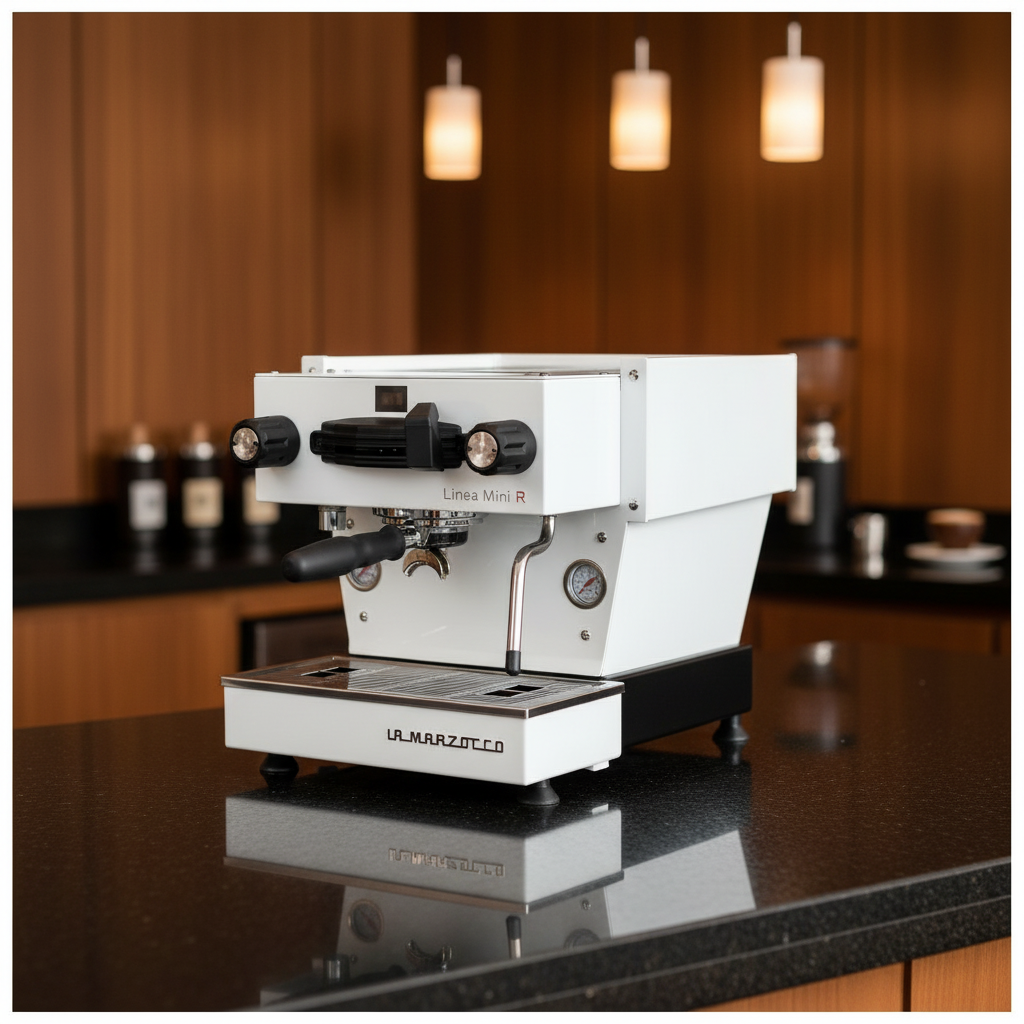 La Marzocco Linea Mini R Home Espresso Machine (White)