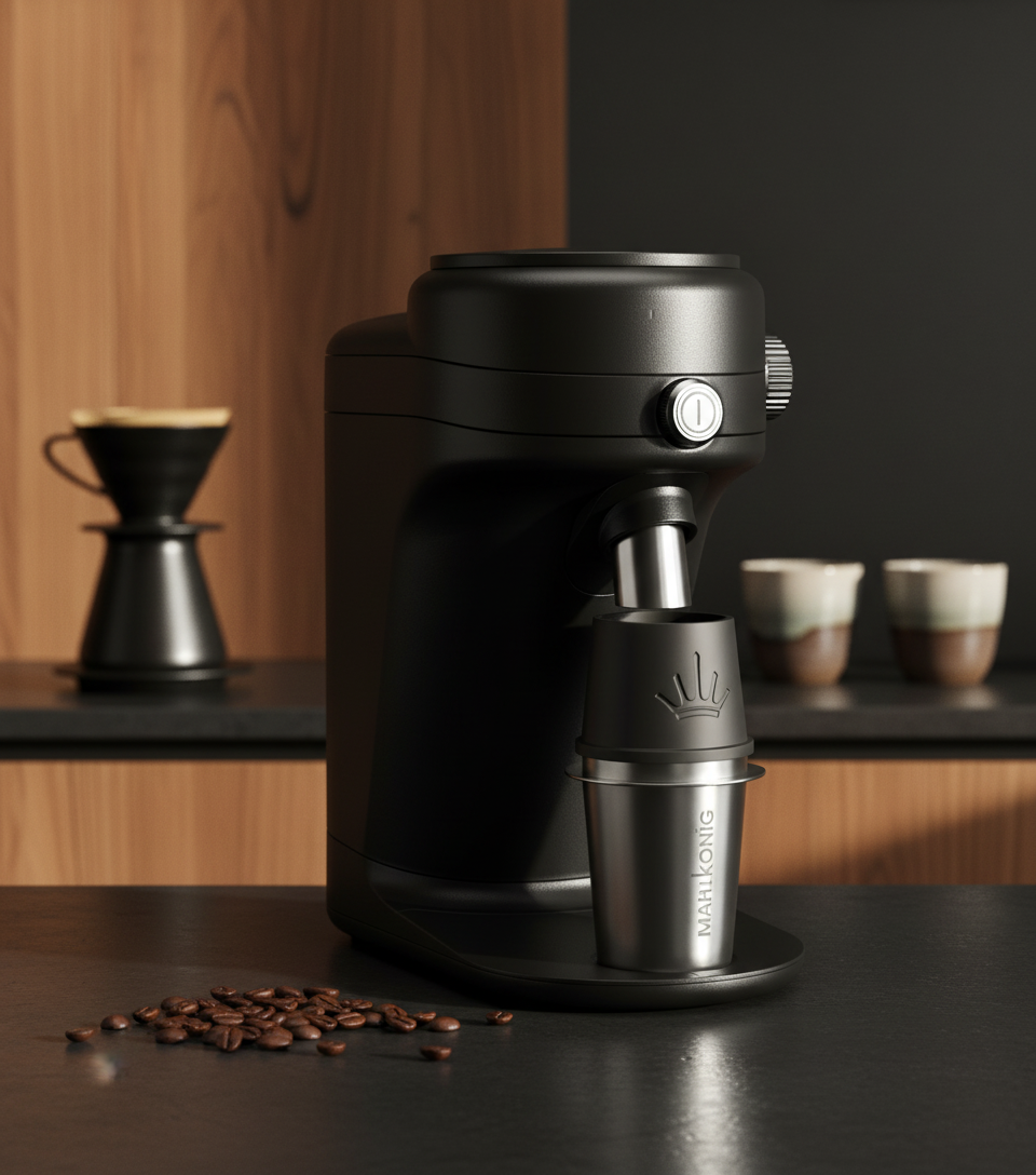 X64 SD on minimalist coffee bar