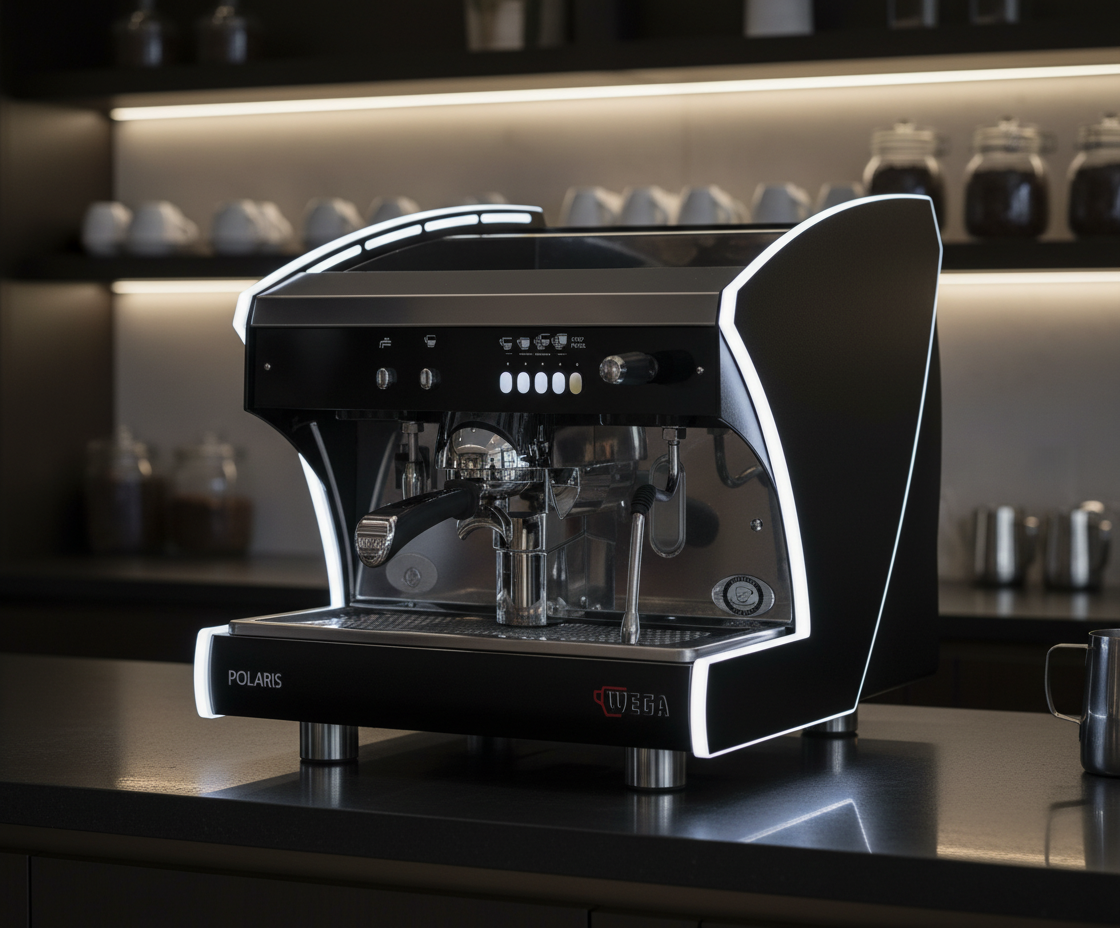 Wega Polaris in elegant restaurant setting