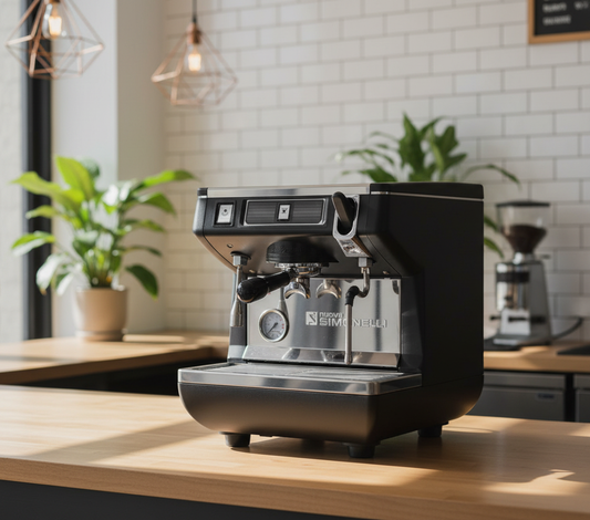 Nuova Simonelli Appia Life in contemporary specialty coffee shop