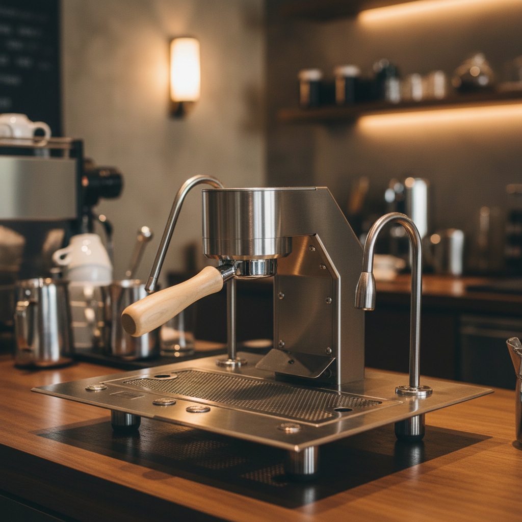 Mavam espresso machine in elegant coffee bar