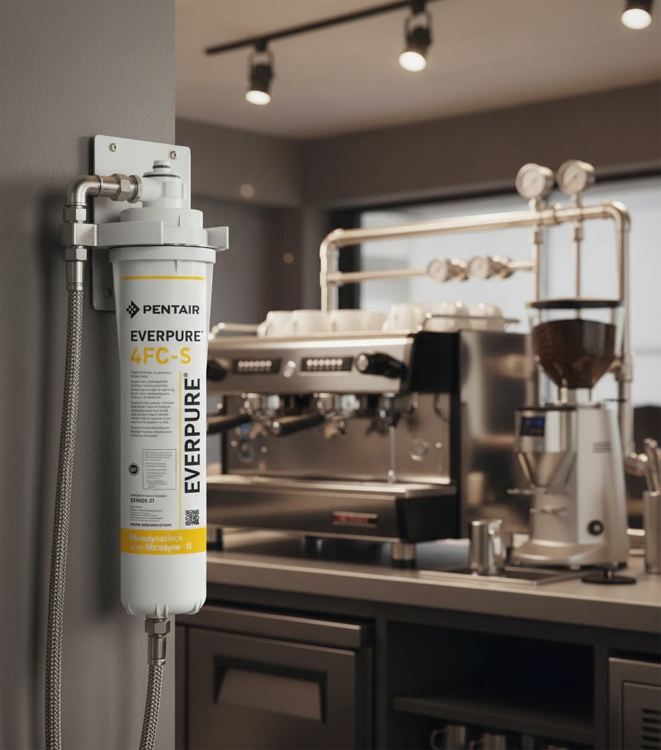 Pentair Everpure 4FC-S with Coffee Equipment