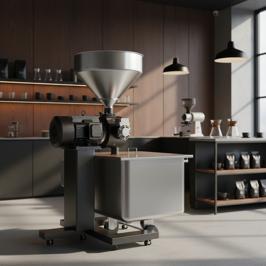 Ditting grinder in specialty workspace