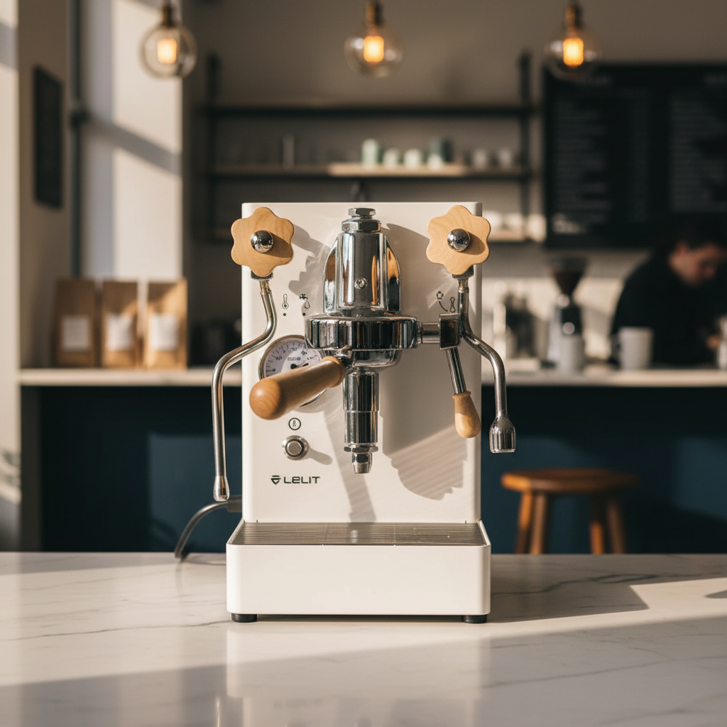 Lelit MaraX in modern coffee shop