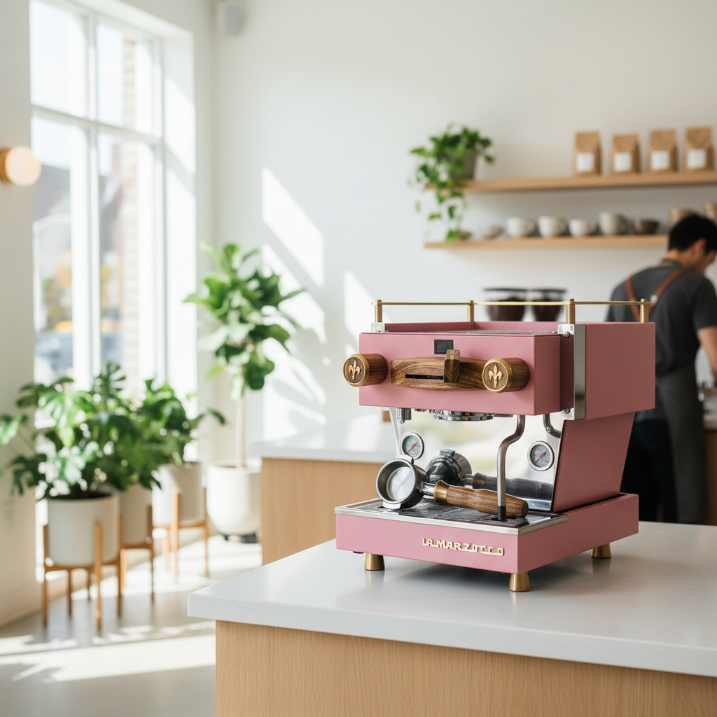 La Marzocco Linea Mini R in Boutique Coffee Shop