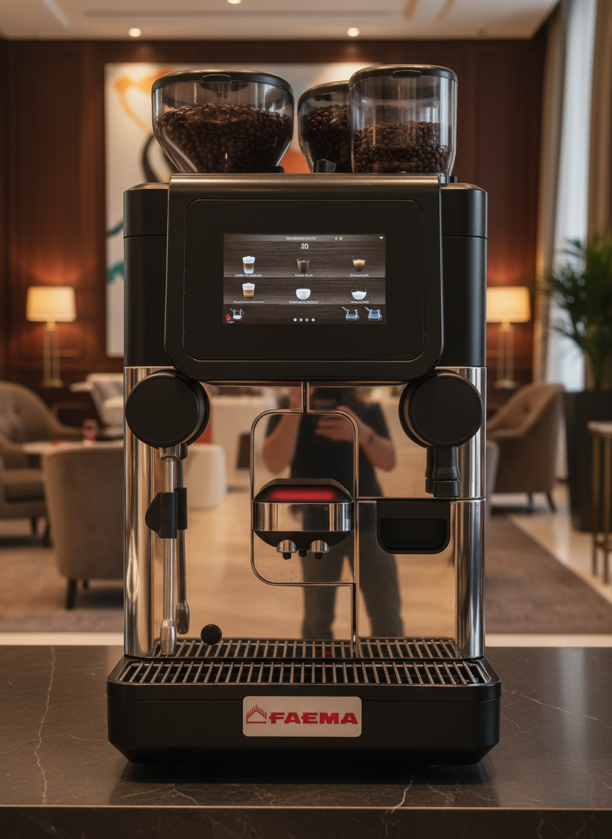 Faema X20 S10 in Luxury Hotel Environment
