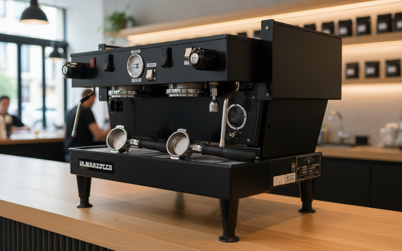 La Marzocco in modern café setting