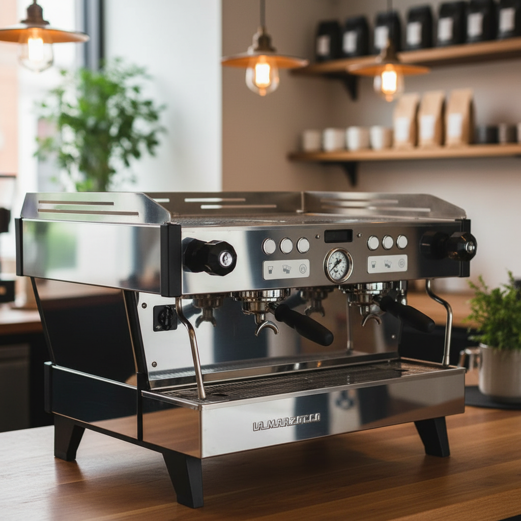 La Marzocco Linea PB X in upscale coffee shop