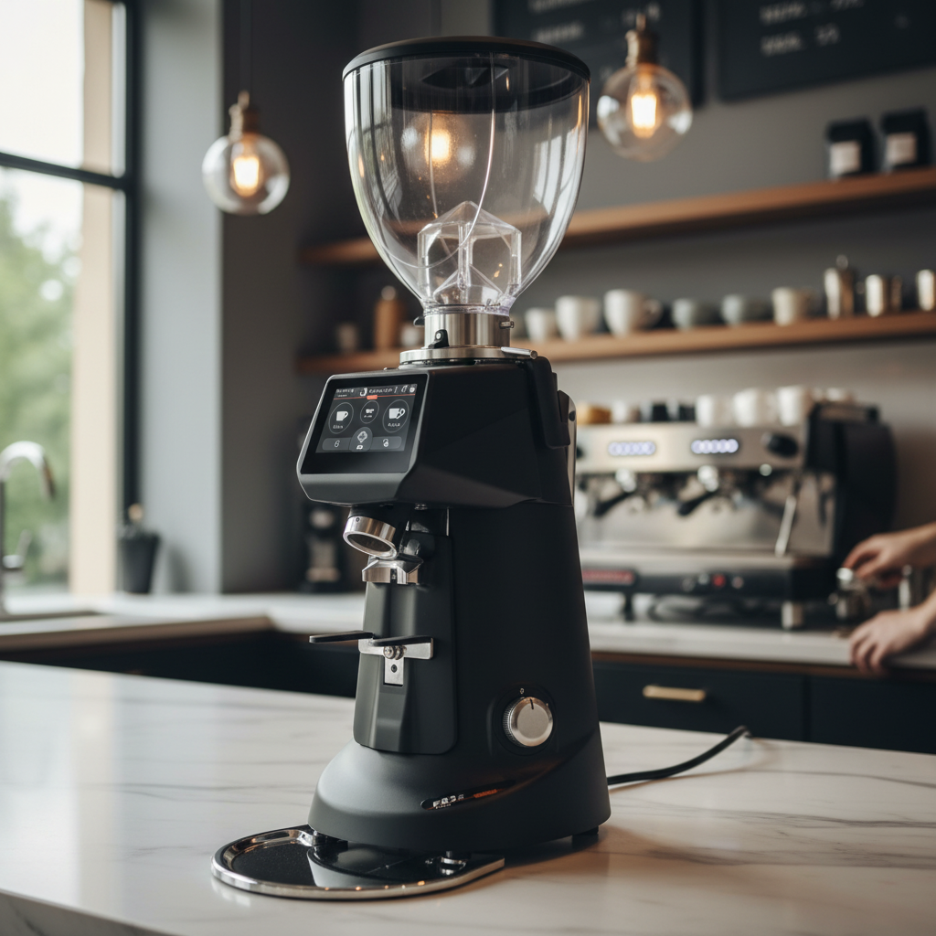 Fiorenzato F83 E Pro Sense in modern café environment