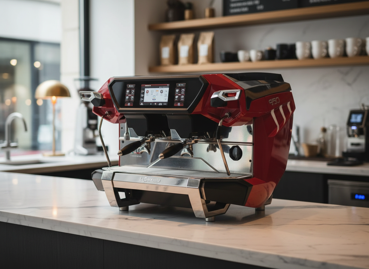 La Spaziale S50 in professional café setting
