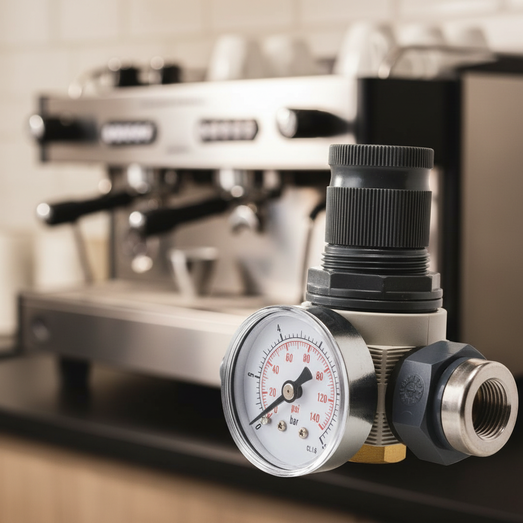 BWT Pressure Reducer - Commercial Espresso Setup