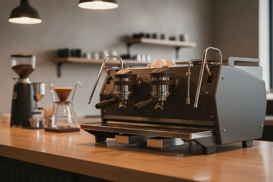 La Marzocco Strada S AV 2 Group Commercial Espresso Machine With Scales