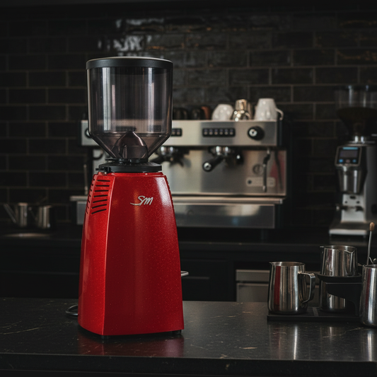 La San Marco SM92 in professional espresso station