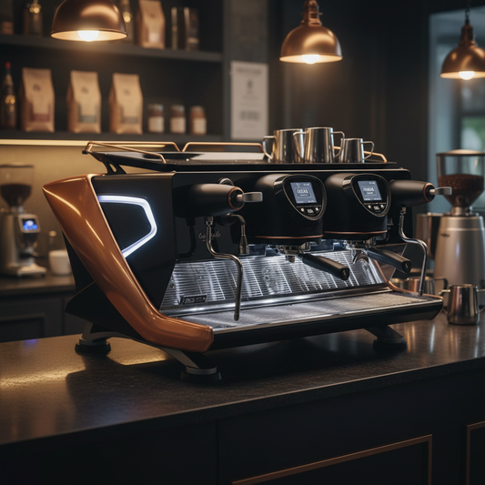 Gaggia La Reale DFC in professional barista workspace