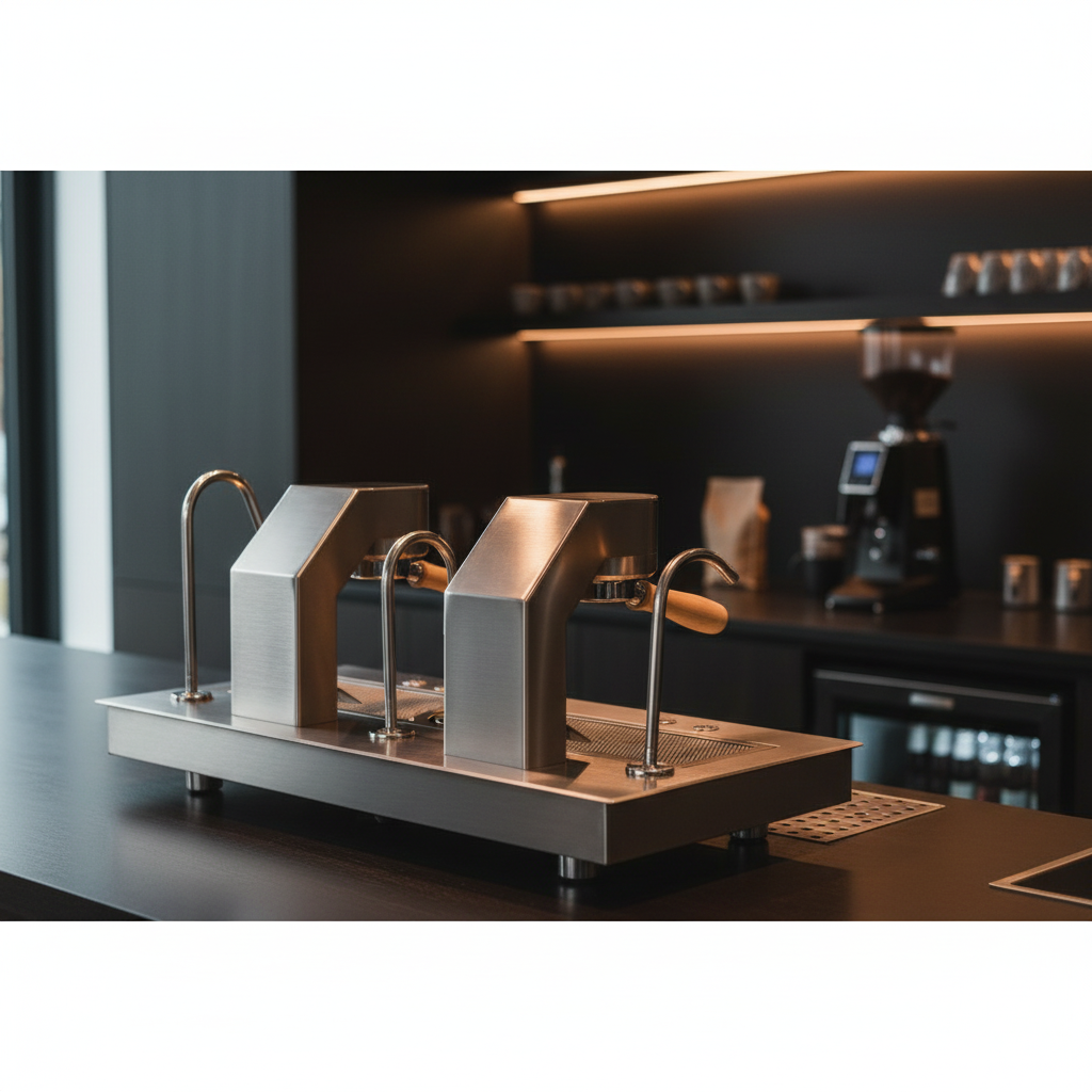 Mavam espresso machine in elegant restaurant setting
