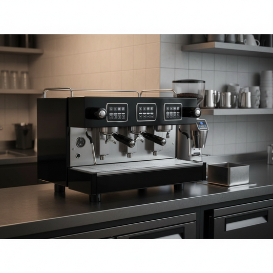 Gaggia Vetro Tall Cup 3 Group Commercial Espresso Machine