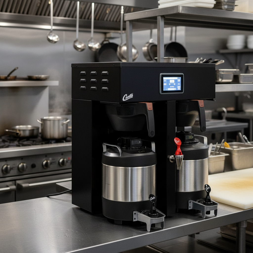 Curtis G4 Coffee Brewer in Restaurant Kitchen