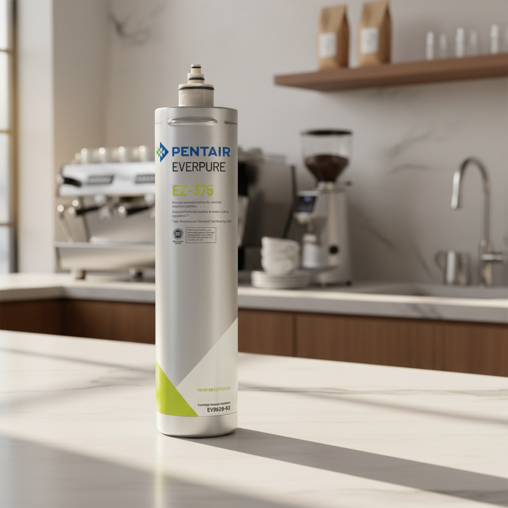 Pentair Everpure EZ-375 in Coffee Bar Setting