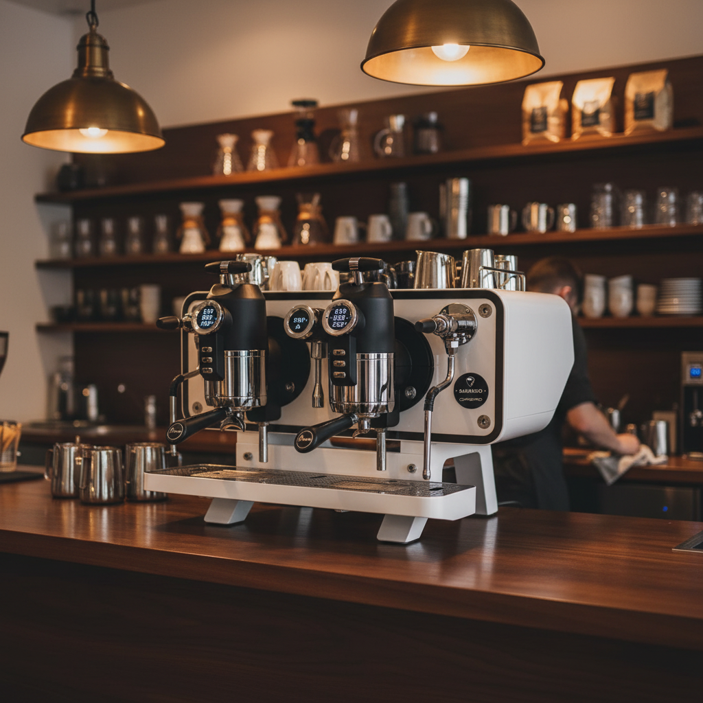 Sanremo Opera 2.0 White in Modern Cafe