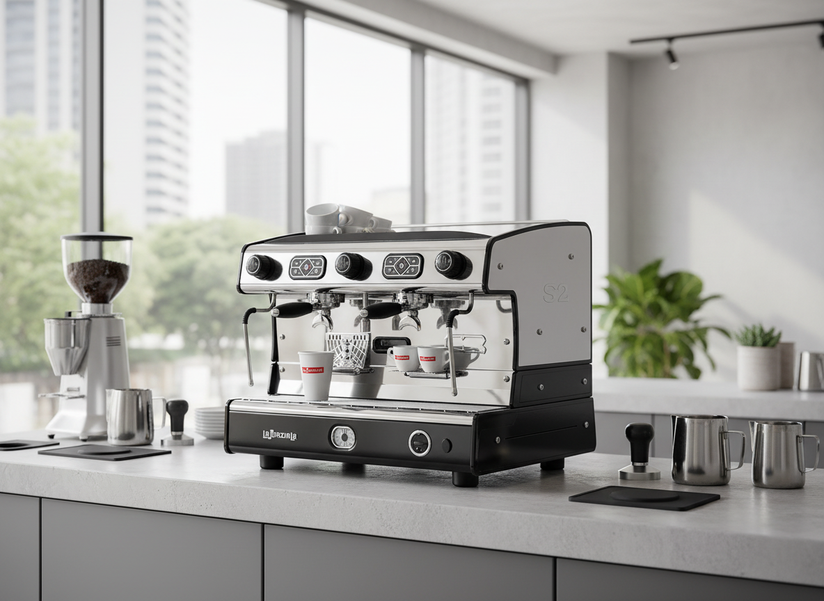 La Spaziale S2 in modern bright café