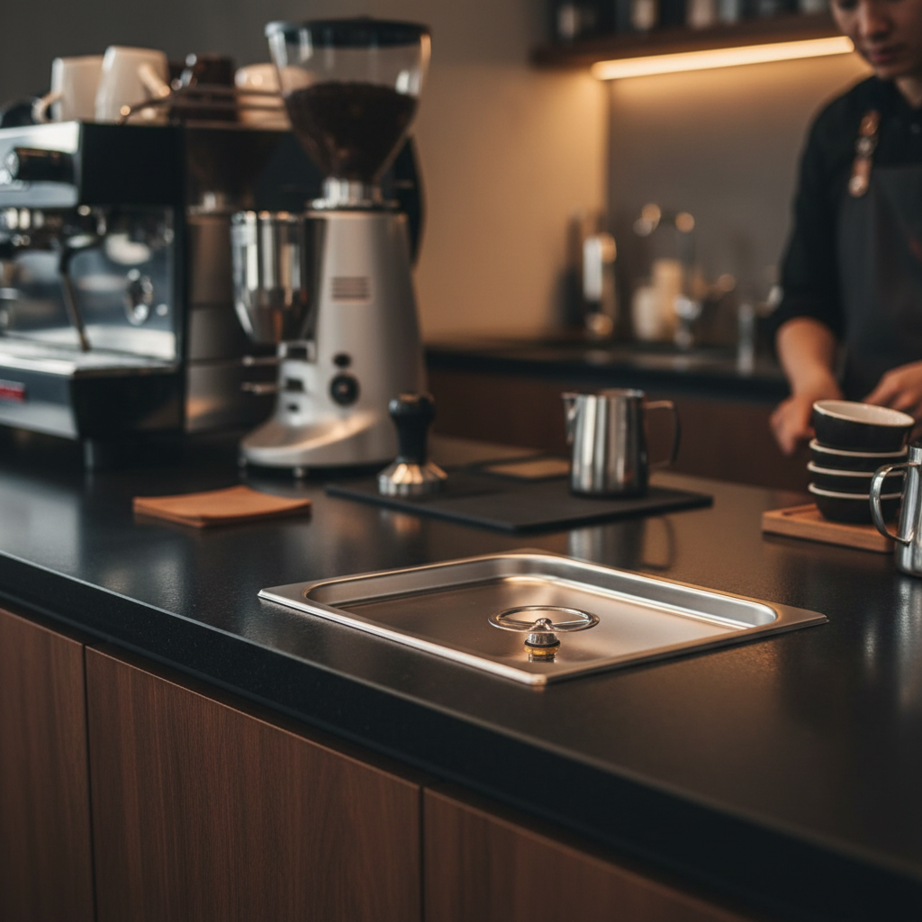 Small Pitcher Rinser - Premium Coffee Setting